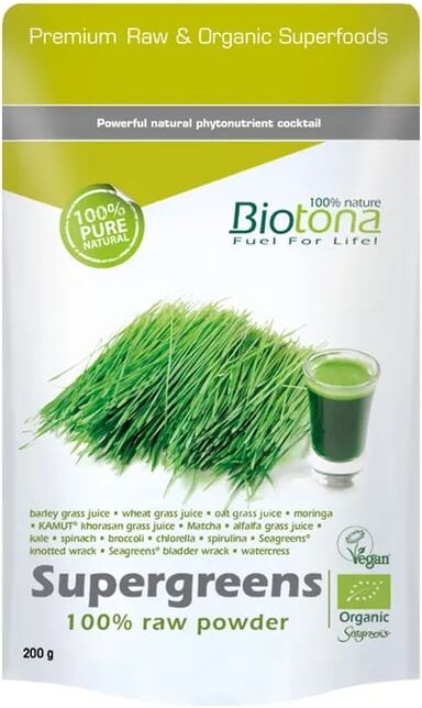 Biotona Spirulina Em Pó Bio 200g