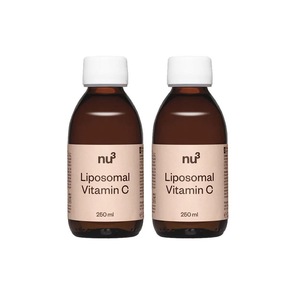 nu3 Liposomales Vitamin C Doppelpack 2x250 ml Flüssigkeit