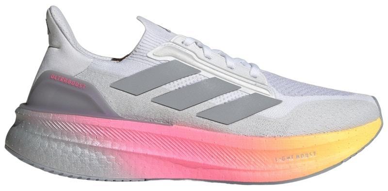 adidas Ultra Boost 5X Cloud White Halo Silver Lucid Pink - EU 45 1/3