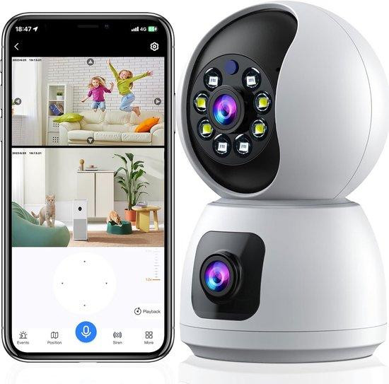 Hondencamera en Babyfoon met App - Full HD Huisdiercamera en Baby Monitor - Compact