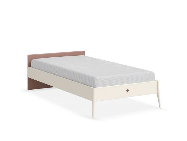 Möbel-Zeit Bett ELEGANCE ohne Kopfteil, 2 Größen