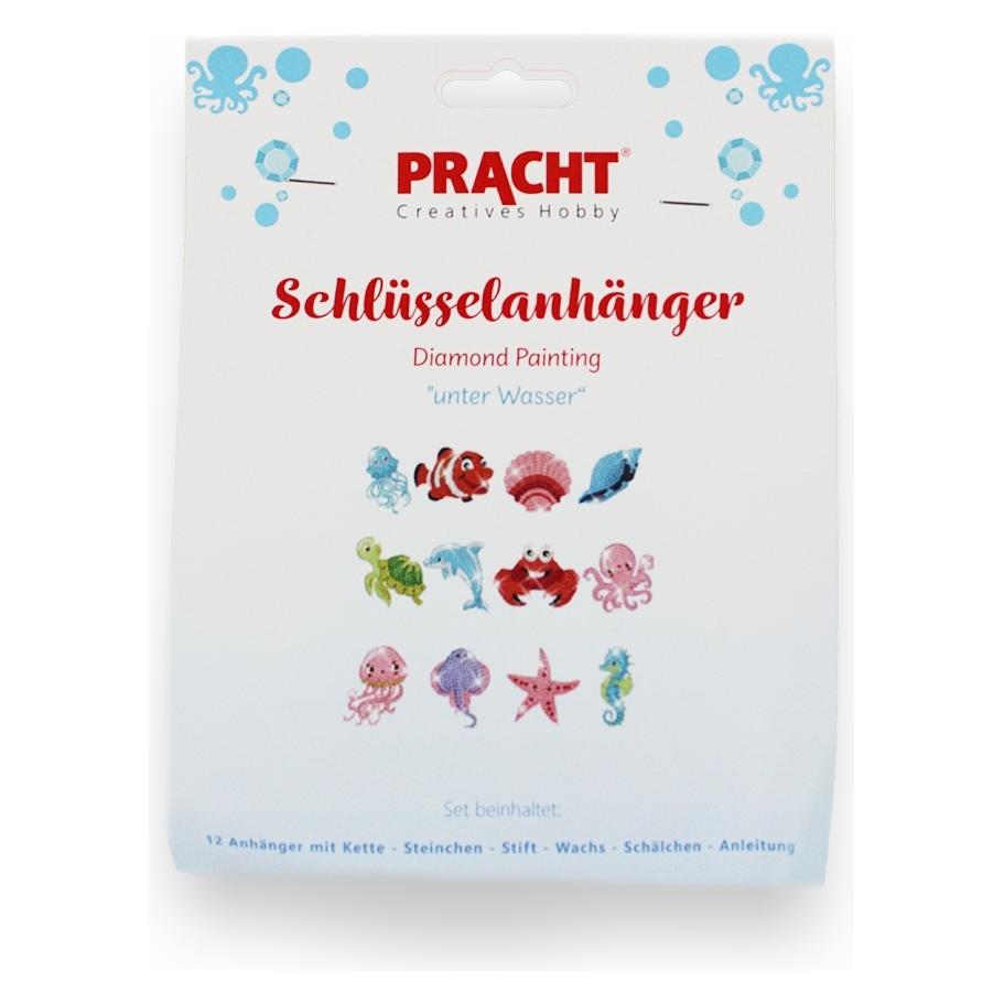 Pracht Diamond Painting Schlüsselanhänger Unter Wasser (6044-50121)