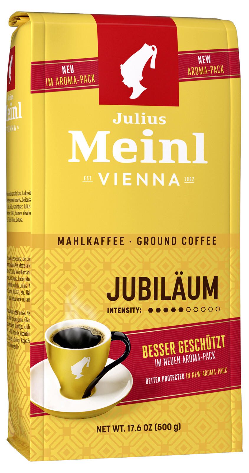 Julius Meinl Vienna Jubiläum Kaffee, gemahlen 500,0 g 98733