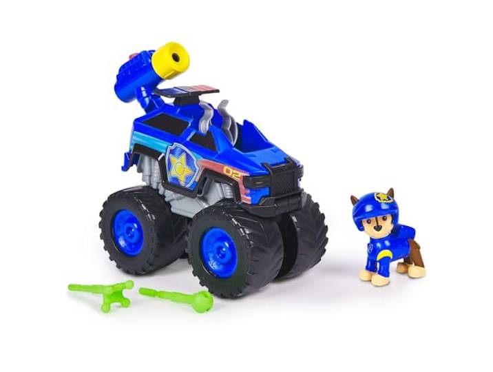 PAW Patrol Reddingswagens - Politieauto met Chase speelfiguur - Speelgoedauto