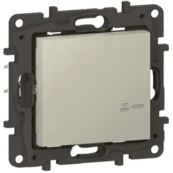 Legrand 863953 Niloe Step with Netatmo Schalter/Dimmer, Farbe: Sand