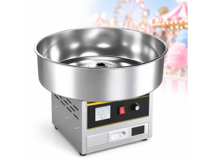 Zuckerwattemaschine, Zuckerwattemaschine Mit 4,5-Liter-Edelstahlschüssel, Einstellbarer Temperatur, For Festivals Und Geburtstagsfeiern