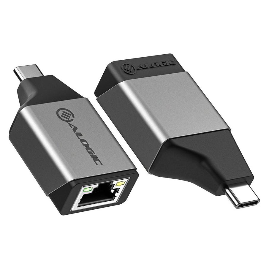 Alogic Adapter USB-C Ultra Mini -> Ethernet (USB-C, RJ45 (1x)) (ULCGEMN-SGR)