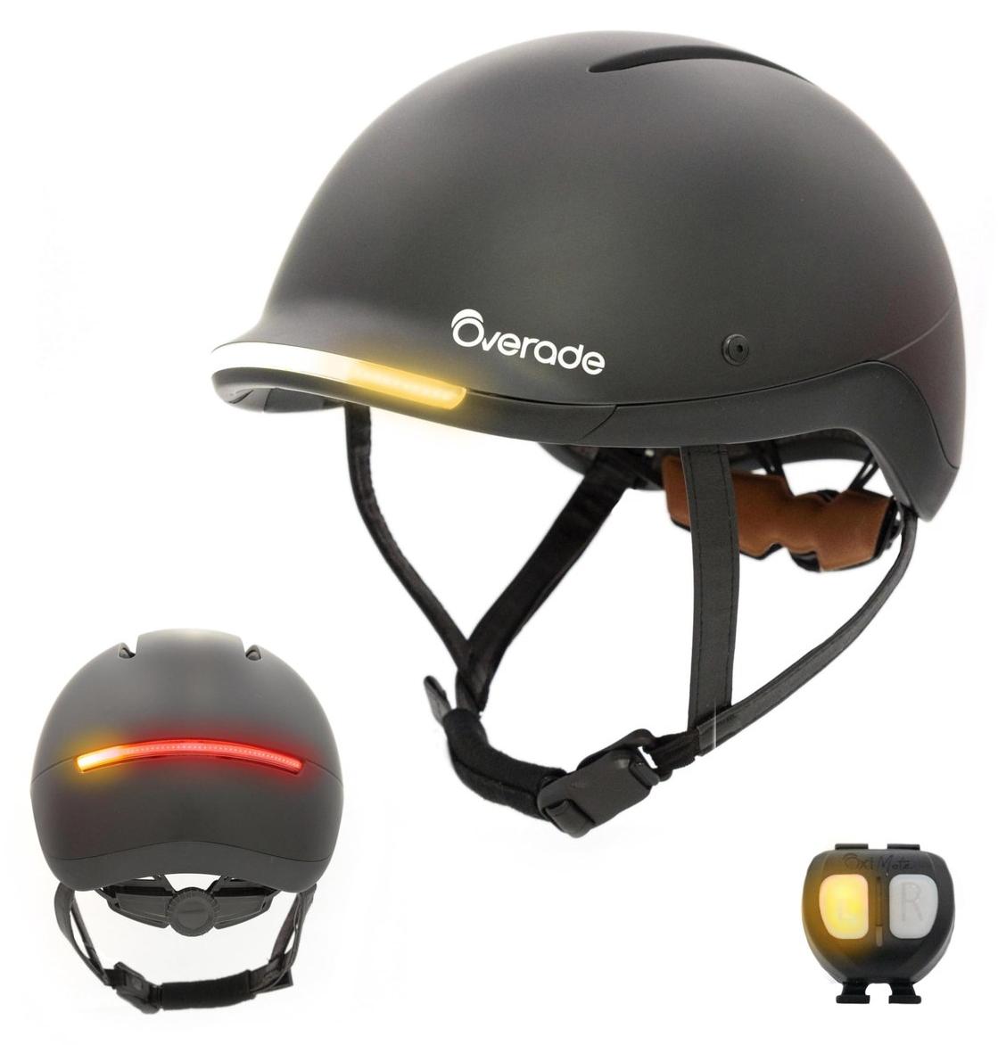 Fahrradhelm mit Licht Leuchthelm Fahrradhelm Beleuchtet - Einheitsgröße 55 bis 61 cm - Blinker und 1000 Lumen - Für den Radverkehr