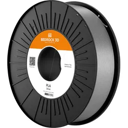 BEDROCK 3D 25297 - Filament, PLA, silber, 1,75 mm, 750 g