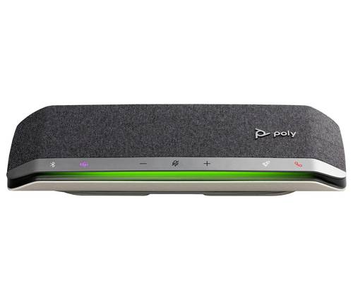 HP Poly Sync 40 MS Teams Speakerphone Konferenzlautsprecher Silber