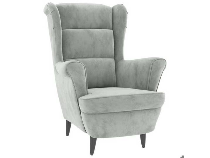 “Winter Sale TOP Fauteuil Chaise de relaxation Gris - Fauteuil gris clair velours PRO83288
