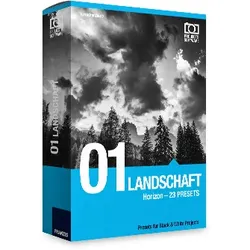 Preset Collection 01 - Landschaft Horizon für BLACK & WHITE projects