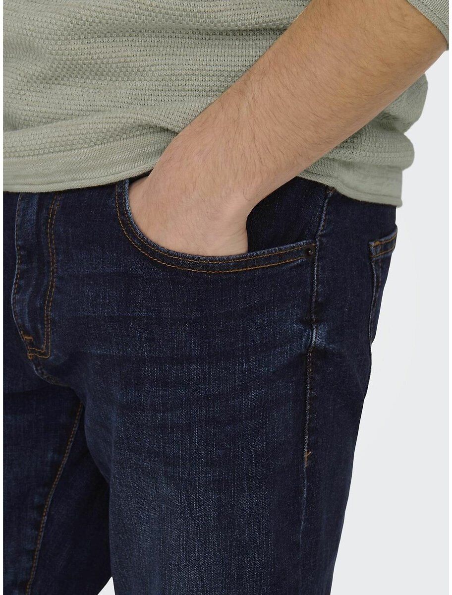 ONLY & SONS Jean droit Weft