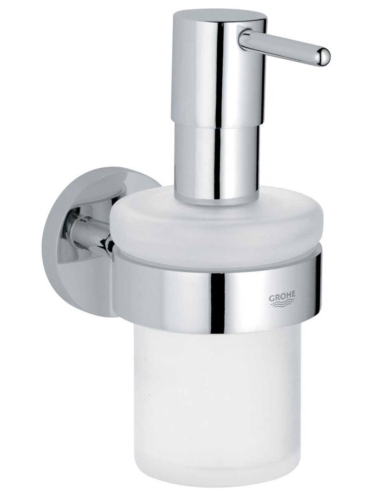 Grohe Essentials, Seifenspender mit Halter, chrom