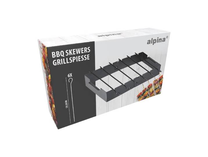 Alpina Porte-brochettes de barbecue