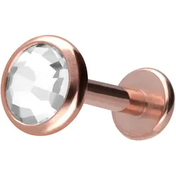 Titan Labret mit Innengewinde KRISTALLDISC