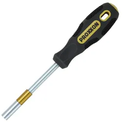 PROXXON 22282 Schraubendreher mit 6 kant Federhülse 6,3mm (1/4")