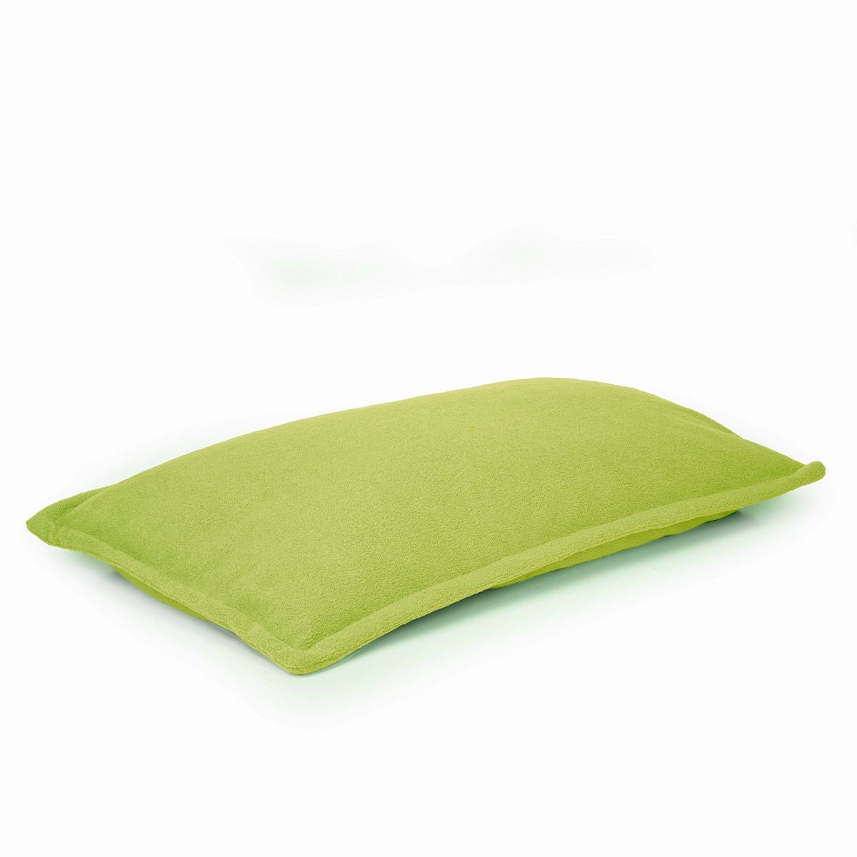 Drop & Sit Teddy Kussen Lime B/D: 100 x 150 cm