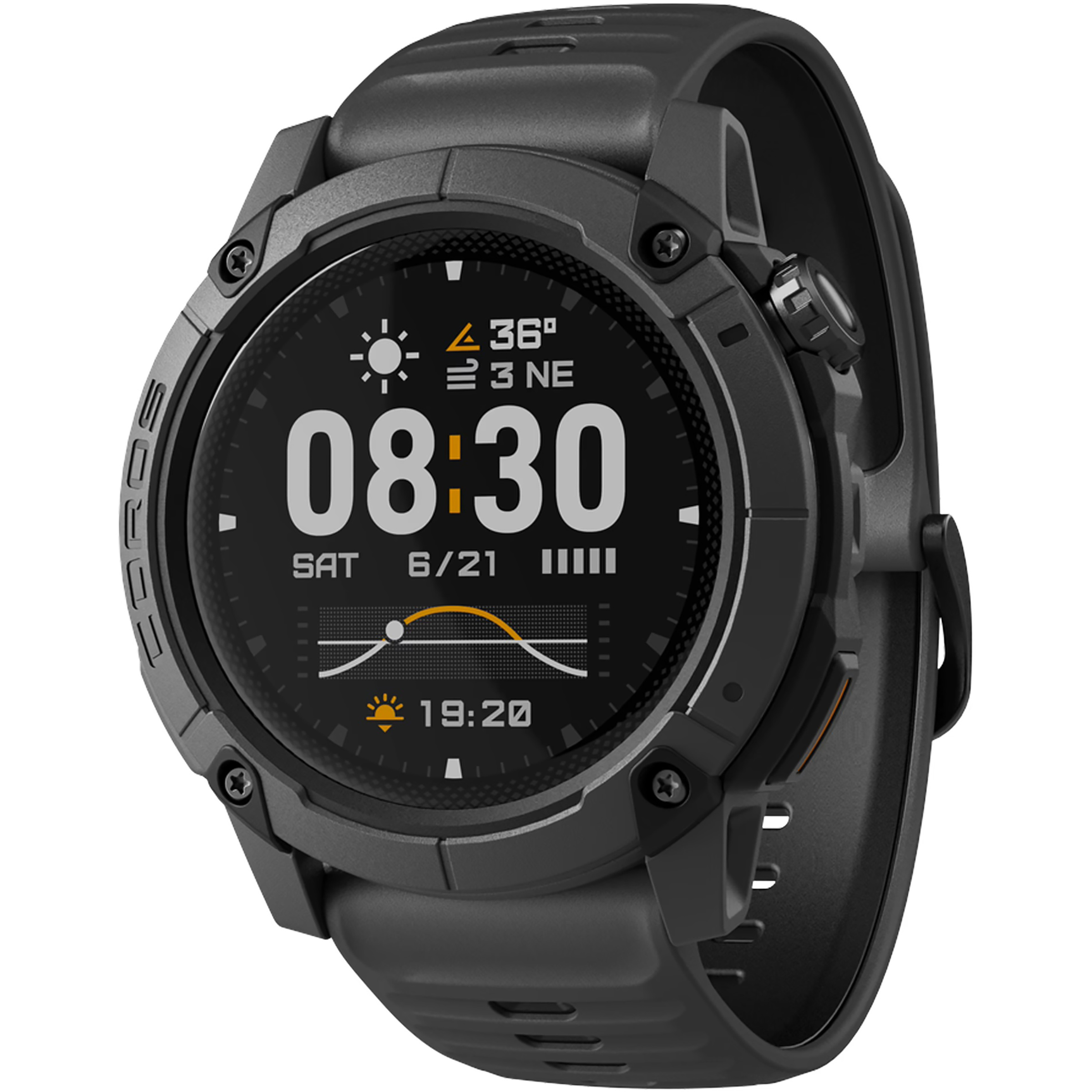 Coros Nomad GPS-Uhr GPS Uhren grau Camping
