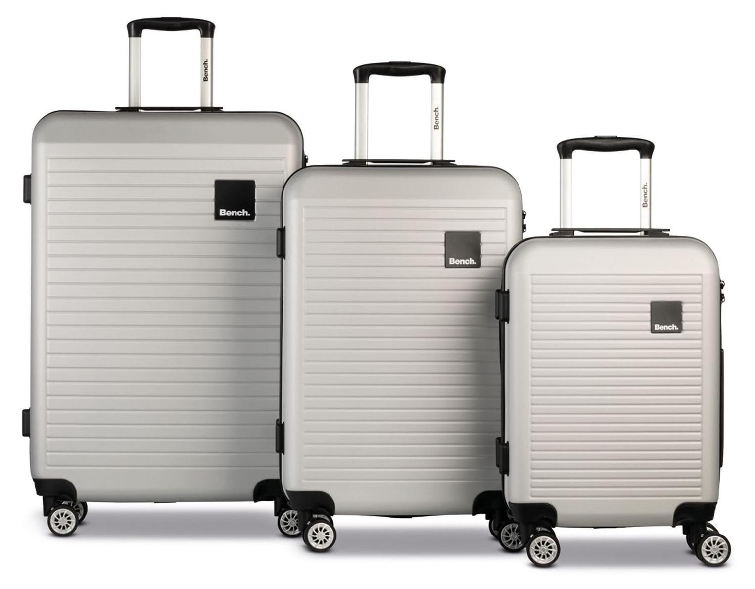 Bench. Voyage Trolley-Set S / M / L Silver silberfarben 55cm