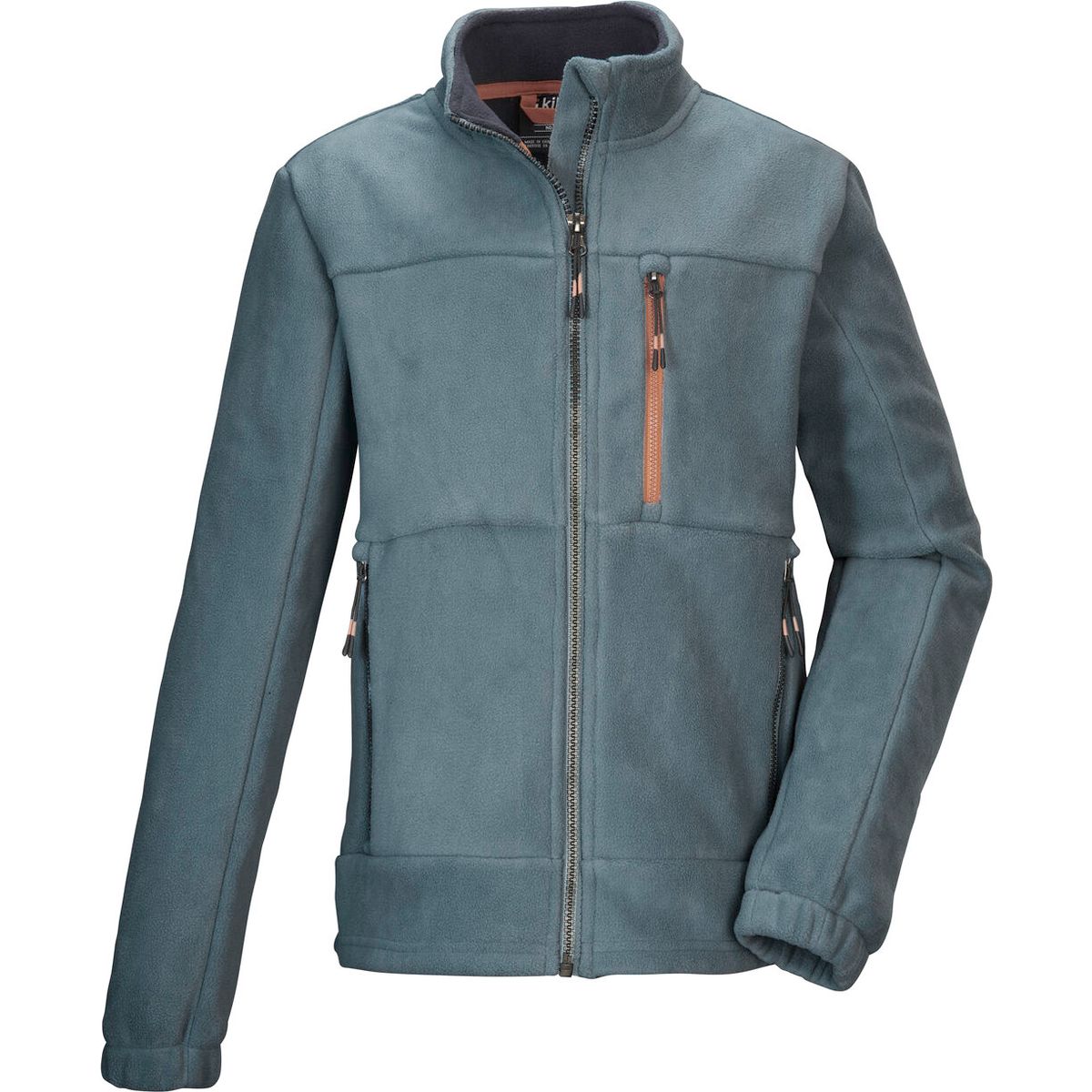 killtec KOW 225 Boys Fleece Jacket rauchblau (00823) 140 43511-000-00823-140