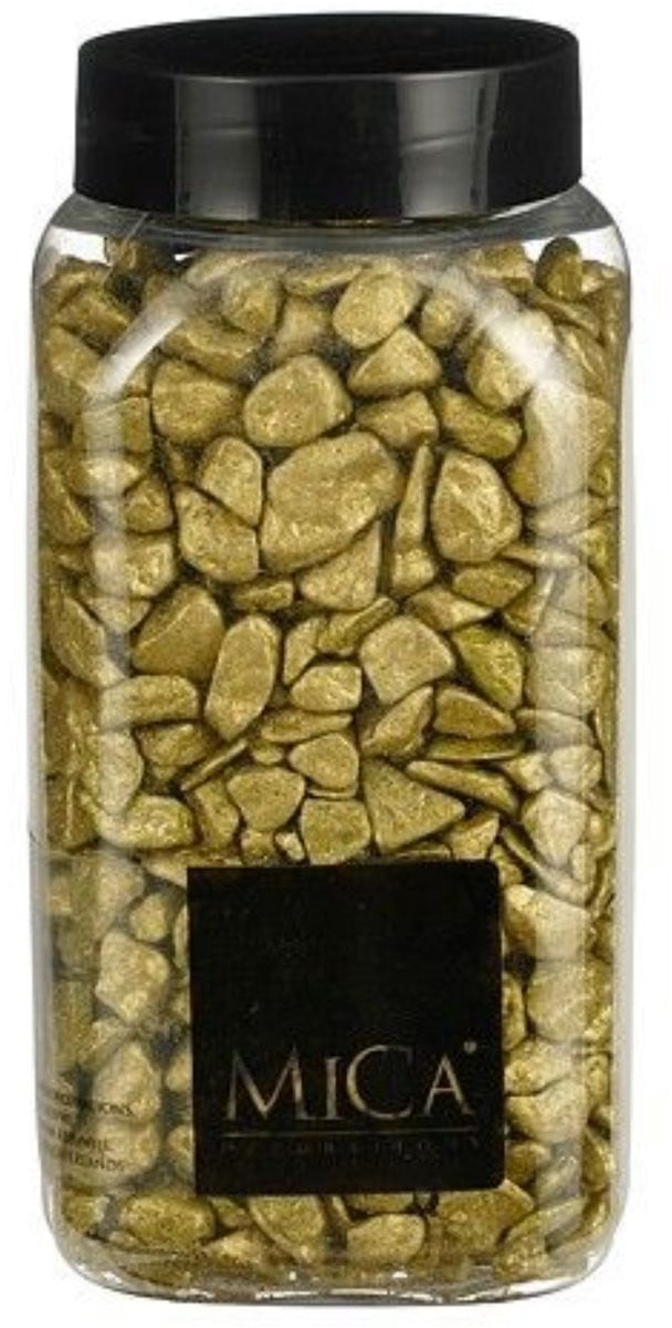 Mica Decorations Gouden Decoratie Steentjes 650ml