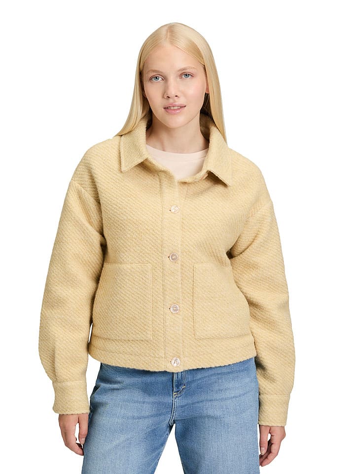 CARTOON Hemdjacke in Gelb - 42