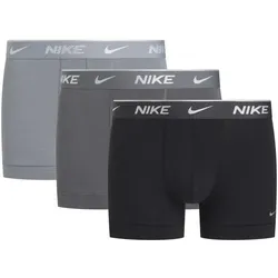 3er Pack NIKE Boxershorts Trunks Herren U91 - blk/iron gry/cool gry hi sh text wb XL