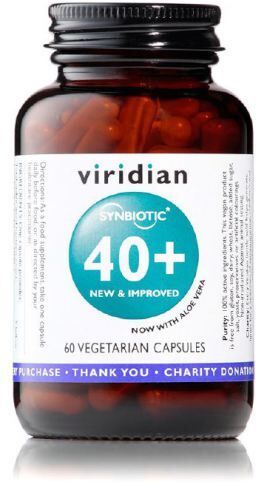 Viridian 40 + Synbiotic 60 Vegetable Capsules