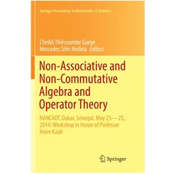 Non-Associative and Non-Commutative Algebra and Operator Theory, Fachbücher von Mercedes Siles Molina, Cheikh Thiécoumbe Gueye
