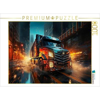 CALVENDO Puzzle Trucks | 1000 Teile Lege-Größe 64x48cm Foto-Puzzle für glückliche Stunden
