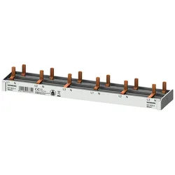 Siemens 5ST3675-0 Stiftsammelschiene kompakt, 10mm2 Anschluss 3p/N 6x AFDD 5SM6 + 6x Kompaktgerät 5ST36750