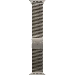 Apple Watch Milanese Armband für Watch Ultra 49mm Titan natur (S)