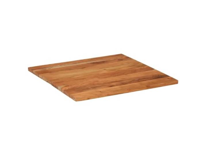 Tischplatte Tisch Holz 70x70x3,8 cm Quadratisch Massivholz Akazie Akazie massiv, Tischplatte quadratisch, rustikaler Charme, leicht zu reinigen, für Bar- und Seitentisch