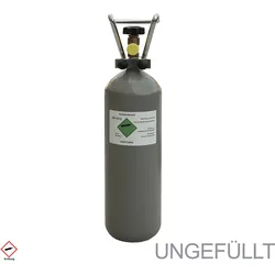 CO2-Flasche 2 kg, ungefüllt,  2,7 Liter Kohlendioxid Flasche