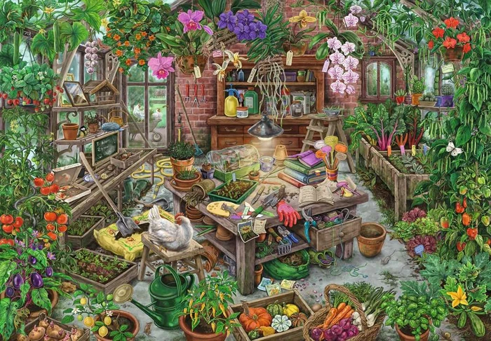 Ravensburger 164837 Exit Puzzle: Im Gewächshaus 368 Stück