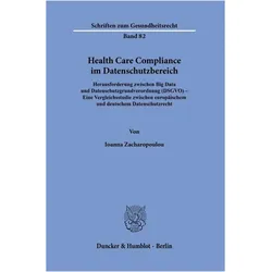 Zacharopoulou:Health Care Compliance im, Fachbücher von Ioanna Zacharopoulou