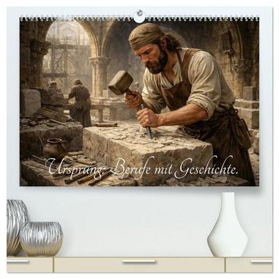 Ursprung: Berufe mit Geschichte. (hochwertiger Premium Wandkalender 2027 DIN A2 quer), Kunstdruck in Hochglanz