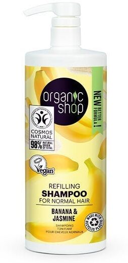 ORGANIC SHOP Refilling Shampoo Banana & Jasmine