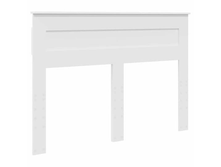 Makastle Kopfteil Weiß Holzwerkstoff 163 x 100 cm Minimalistisches Design