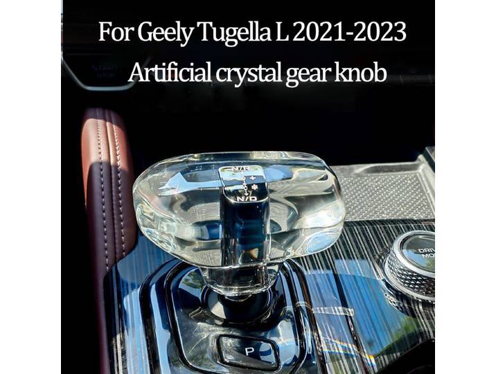 Levier de vitesse en cristal pour voiture, accessoires de modification pour GEELY Manjaro 2021-2023, Xingyue L