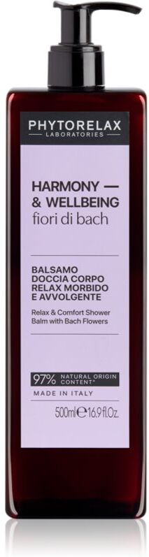 Phytorelax Laboratories Fiori di Bach baume de douche 500 ml
