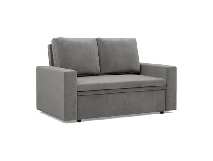 Mebligo NEO - 2-Sitzer Sofa mit Schlaffunktion, 148 x 90 x 87 cm, Grau