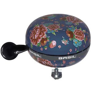 Basil Fahrradklingel Big Bell Bloom, indigoblau, Glocke, links, Stahl