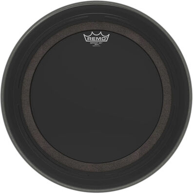 Remo "18" SMT Emperor Ebony BD" Ebony