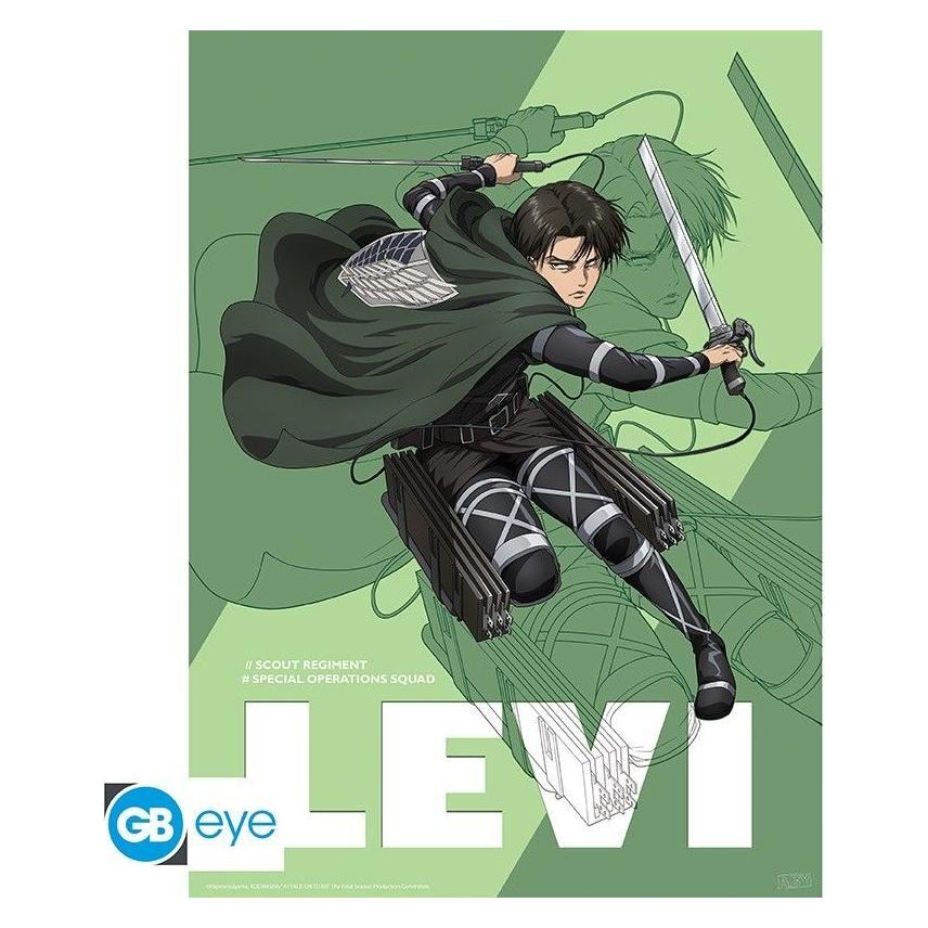 GB Eye Attack on Titan Set 2 Chibi Posters set 1 (52x38) (15082022)