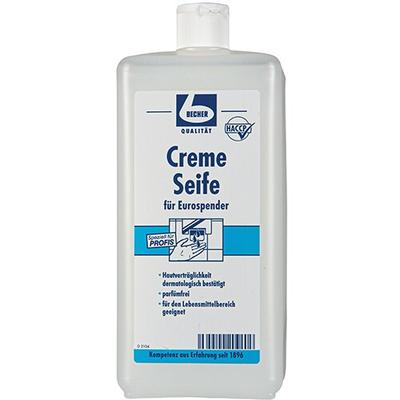 Dr. Becher 12x Creme Seife 1 l weiss für Eurospender