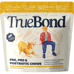 TRUEBOND Pre Pro & Postbiotic Chews Ergänzungsfuttermittel für Hunde