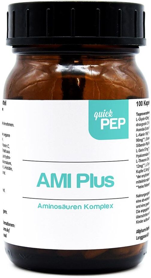 ALLPHARM Quickpep Ami Plus Kapseln 100stk