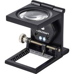 TOOLCRAFT TO-10182528 Fadenzähler Vergrößerungsfaktor: 6 x Linsengröße: (Ø) 28 mm